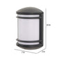 HDC Modern Outdoor Wall Light with Frosted Diffuser