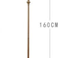 HDC Vintage Style Adjustable Antique Brass Floor Lamp for Living Room & Bedroom