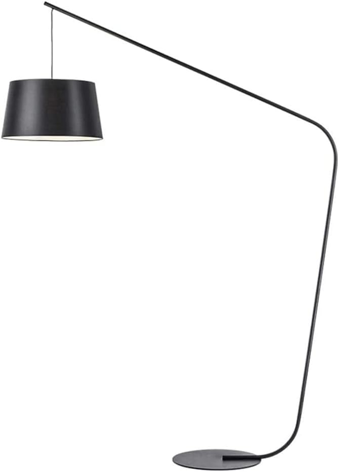 HDC Modern Minimalist Luxury Black Arc Floor Lamp for Living Room & Bedroom