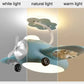 Hdc Children's Flying Plane LED Helicopter Lamp For Kids Girls Boys Bedroom with Lamp Remote Control Blue Pink Fan Chandelier