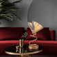 HDC Led Rainbow Butterfly Gold Desk Table Lamp Gold Base For Home And Office Use - Warm White
