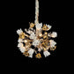 Hdc Modern Floral Bouquet Round Chandelier - Warm White