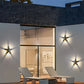 HDC Luxury Black Star Shape Outdoor Wall Light