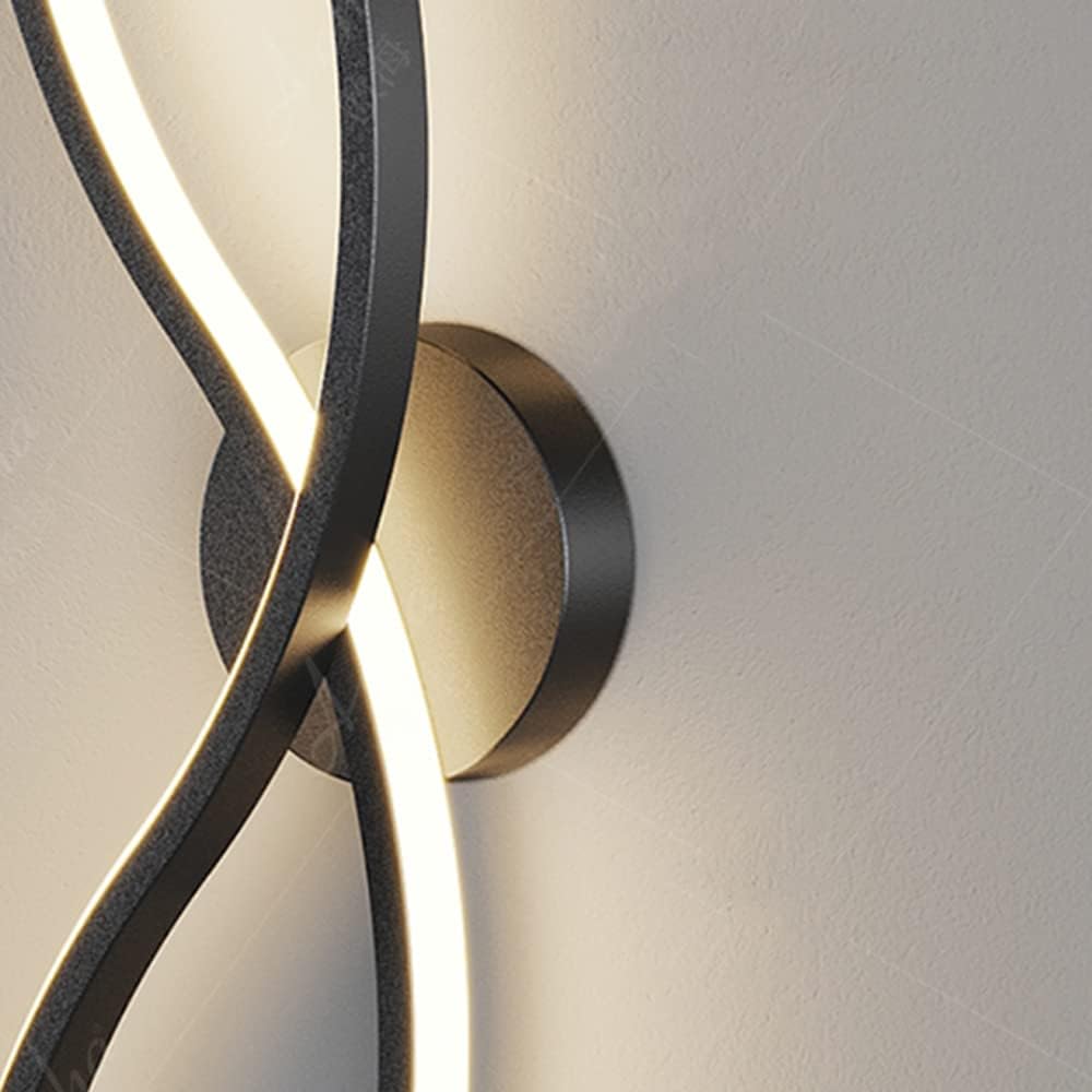 Hdc Creative Wall Sconce Lighting Aluminium Modern Wall Lamp Indoor Hallway Wall Sconce Light Fixtures