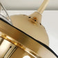 Hdc Golden Flower Led 3 Color Setting Control With Remote Transparent Retractable Fan Blade Chandelier