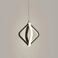 HDC 1 Light Metal Square Silicon Shade Hanging Light Ceiling Light Fixtures for Kitchen Living Room Bedroom