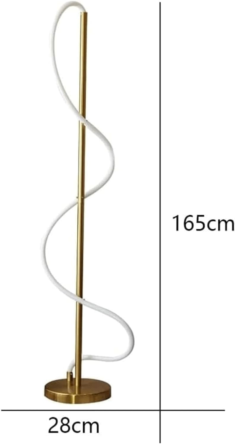 Hdc Creative, Electroplated Wrought Iron Lamp Body Design Standing Lamp, Reading Floor Lamp