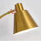 HDC Metal Marble Gold Living Room Dining Room Floor Lamp With Shelf