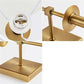 HDC 1-Light Antique Brass Classic Vintage Industrial Wall Light with White Fabric Shade