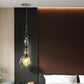 HDC Luxury Amber/Smoke Glass Pendant Light for Living Room & Bedroom