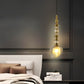 HDC Luxury Amber/Smoke Glass Pendant Light for Living Room & Bedroom