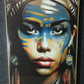 Hdc African Woman Portraits Aesthetic Wall Art Poster for Living Room, Home & Wall Decor
