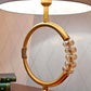 Hdc Modern Luxury Fabric Shade Table Lamp