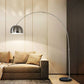 HDC Huge Arc Floor Lamp Living Room Standing Lamp - Silver