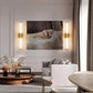 Hdc Golden Finish Mirror Vanity Bathroom Picture Dressing Wall Light - Tricolor