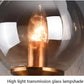Hdc 2 Lights Retro Creative Glass Shade Wall Light