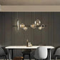 Hdc Modern Bubble Glass Chandelier for Living Room, Dining Table