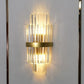 HDC 24w Crystal Modern Gold Metal Wall Light - Warm White