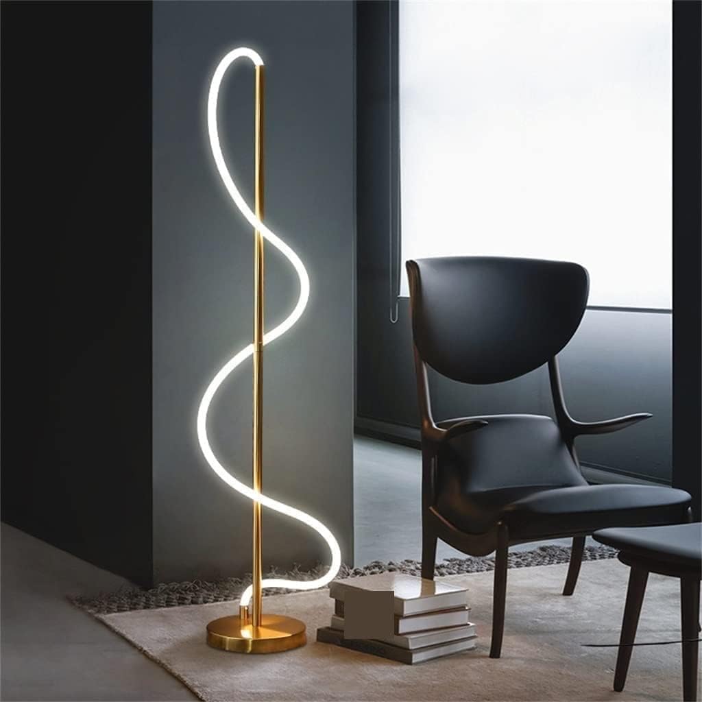 Hdc Creative, Electroplated Wrought Iron Lamp Body Design Standing Lamp, Reading Floor Lamp