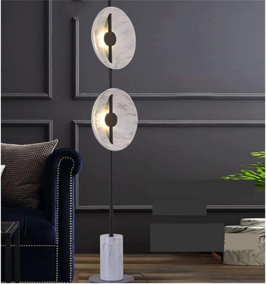 Hdc White Standing Lamp for Living Room Home Deco Marble Floor Lamp