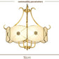 Hdc Minimalist European Creative All Copper Study Bedroom Restaurant Ceiling Light