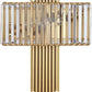 HDC Modern Crystal Golden Wall Lamp Simple Living room Staircase background Wall For Living Room Indoor Light Fixtures