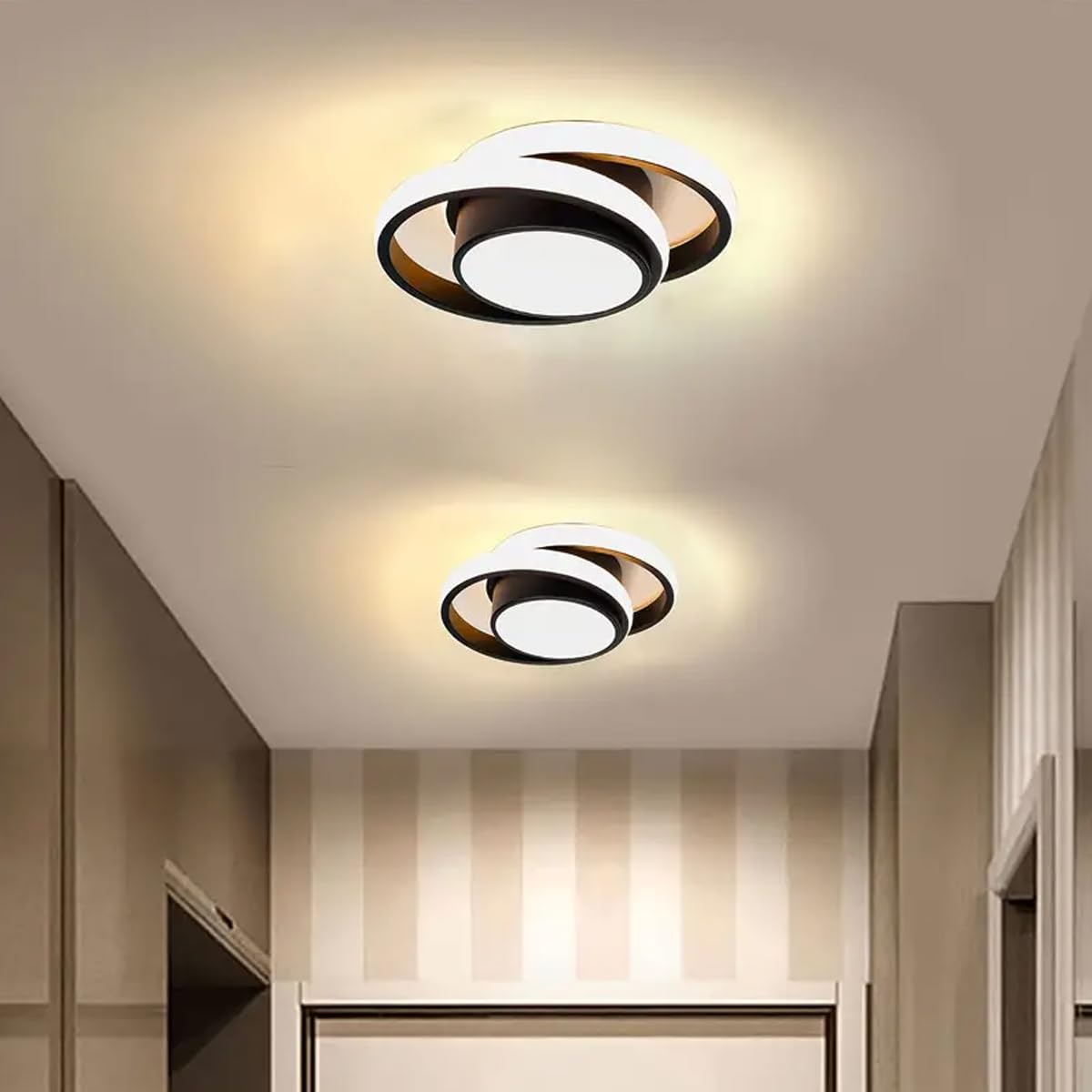 HDC 250mm Premium Modern Ring LED Ceiling Light for Living Room & Bedroom