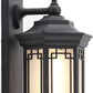 Hdc Outdoor Wall Light Fixture Black Color Exterior Lantern Waterproof Lamp - Warm White