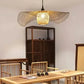 HDC Vintage Bamboo Rattan Chandelier Pendant Light