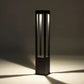 HDC Led 600MM Grey Body Rectangular Bollard Outdoor Garden Park Driveway Light - Warm White