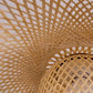 HDC Vintage Bamboo Rattan Chandelier Pendant Light