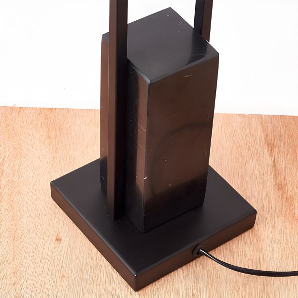 HDC Black Modern 3 Lights Nordic Style LED Standing Light Floor Lamp for Reading, Bedroom & Study