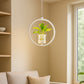 Hdc 18w Modern Hanging Planter LED Pendant Round Light Ceiling Lamp- Warm White