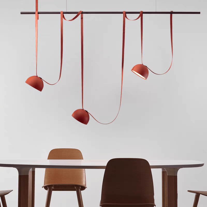 HDC Modern Adjustable Multi-Light Linear Pendant Light for Dining Room, Kitchen Island