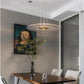 HDC Premium Ring LED Chandelier for Bedroom, Living Room