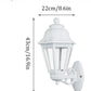 HDC Classic Black Outdoor Wall Lantern Light for Outdoor Areas