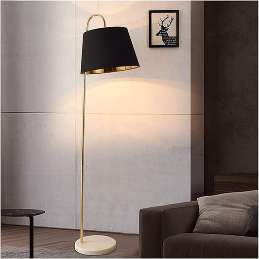 HDC Luxury Black & Gold Designer Floor Lamp