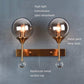 Hdc 2 Lights Retro Creative Glass Shade Wall Light
