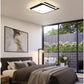 HDC Modern Black 72W Ceiling Light for Bedroom, Sitting Room