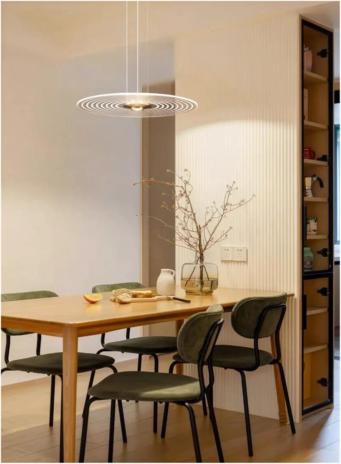 HDC Premium Ring LED Chandelier for Bedroom, Living Room