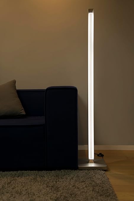 Hdc Modern LED Corner Simple Geometric Lines Floor Lamps 360 Degrees Nordic Decoration Floor Lamp