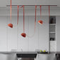 HDC Modern Adjustable Multi-Light Linear Pendant Light for Dining Room, Kitchen Island