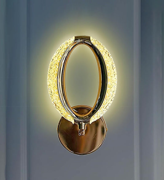 Ojaro Modern LED Acrylic Wall Light for Bedroom, Living Room & Hallway