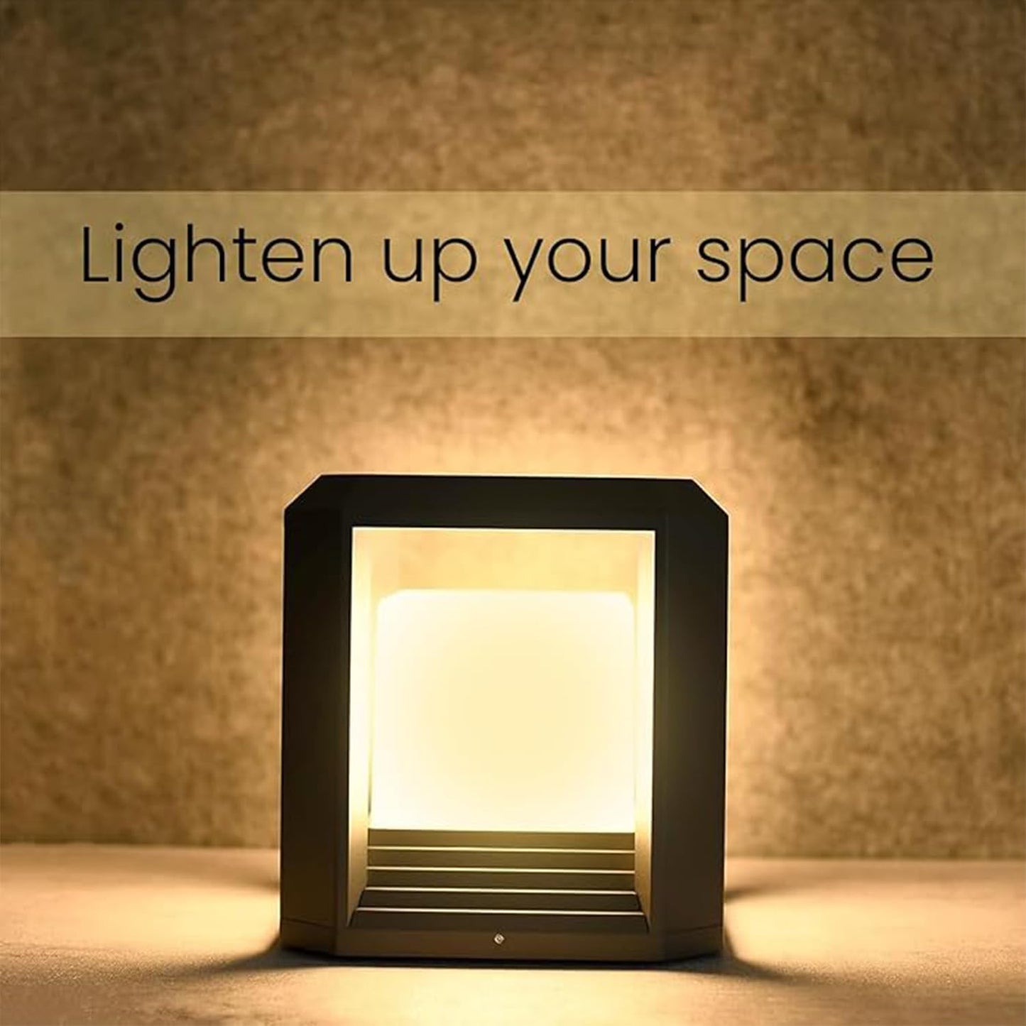 HDC Classic 250/200/150mm Aluminium Outdoor Gate Light for Gate, Garden & Landscape Lighting