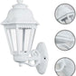 HDC Classic Black Outdoor Wall Lantern Light for Outdoor Areas