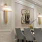 HDC Modern Crystal Golden Wall Lamp Simple Living room Staircase background Wall For Living Room Indoor Light Fixtures