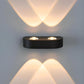 HDC Modern Up & Down Dual Beam LED Outdoor Wall Light