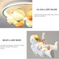 Hdc Cartoon Astronaut Cell Light Boys Room Modern Led Chandelier Creative 6-Light Star Glass Lampshade with Adjustable Cord Flush Mount Ceiling Light for Childrens Room Bedroom Nursery Kids Room Chandelier