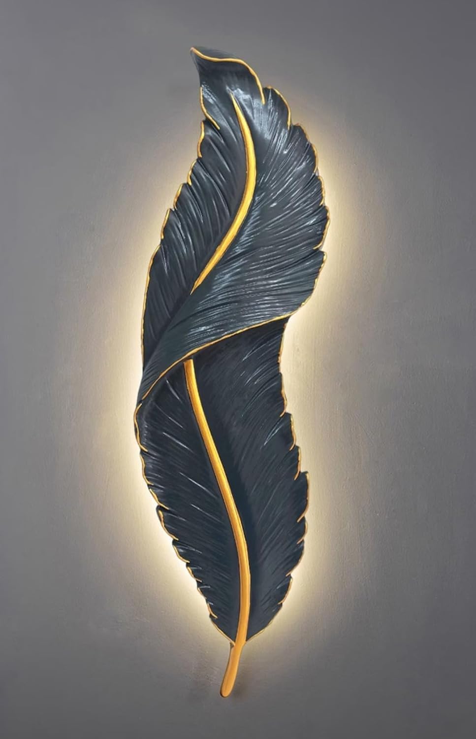 Ojaro Modern Leaf Design Decorative Wall Light for Bedroom, Living Room