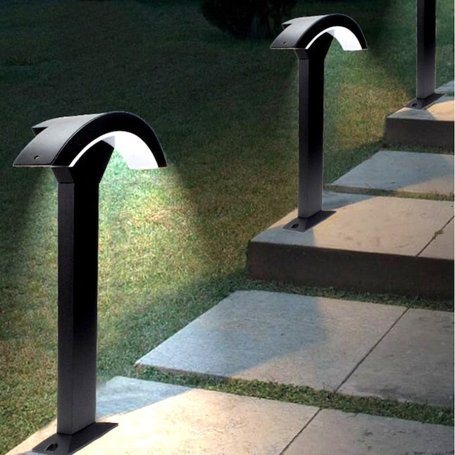 HDC 300/600/1000mm Modern Waterproof LED Bollard Lawn Light for Garden Pathway Outdoor Lighting